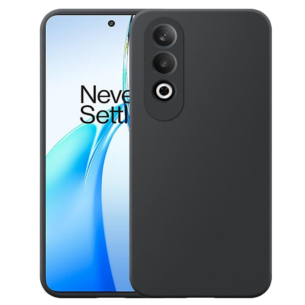 OnePlus NORD CE4 telefoonhoesje siliconen zwart