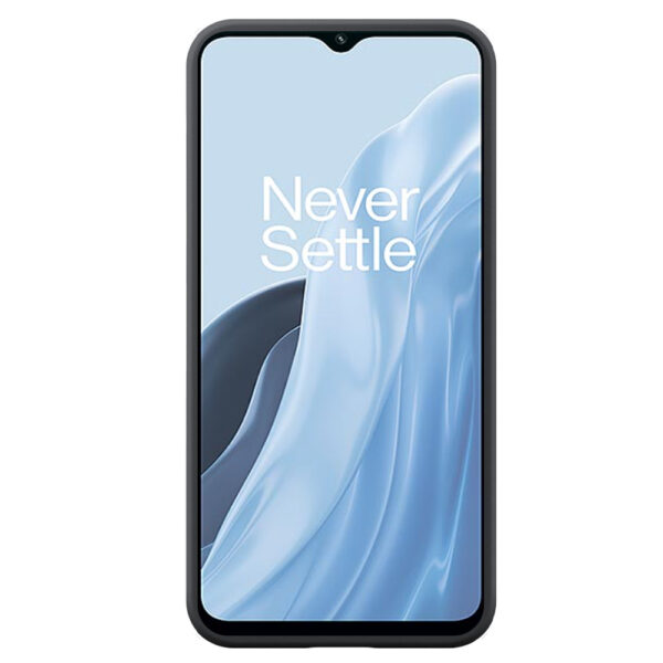 OnePlus NORD N300 telefoonhoesje siliconen zwart (1)