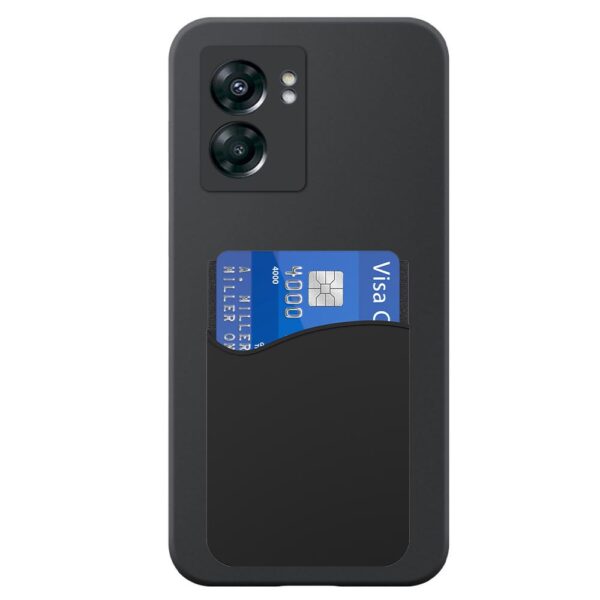 OnePlus NORD N300 telefoonhoesje siliconen zwart (2)_met pasjeshouder zwart siliconen (2)