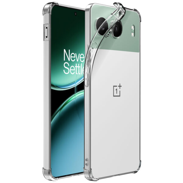 OnePlus Nord 4 telefoonhoesje transparant met stootrand (2)