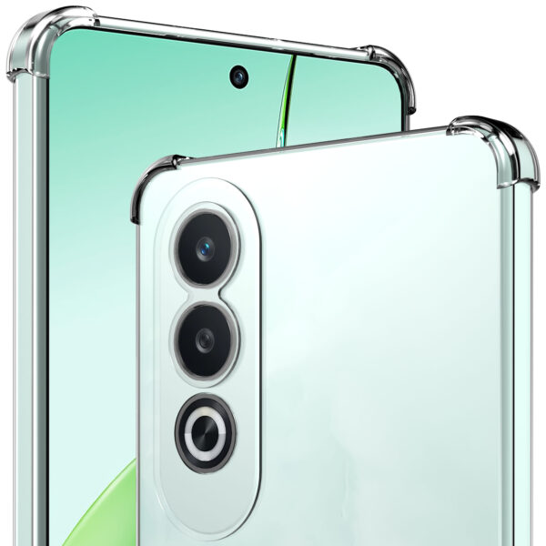 OnePlus Nord CE4 telefoonhoesje transparant met stootrand (3)