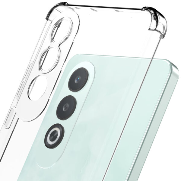 OnePlus Nord CE4 telefoonhoesje transparant met stootrand (6)