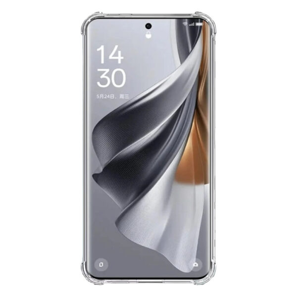 Oppo Reno 10 Pro Plus transparant hoesje met stootrand (2)