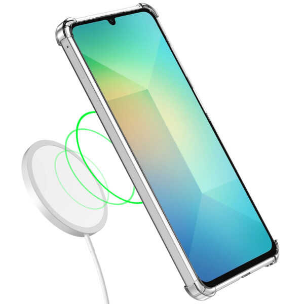 Samsung Galaxy A06 Telefoonhoesje Transparant met Bumper (4)