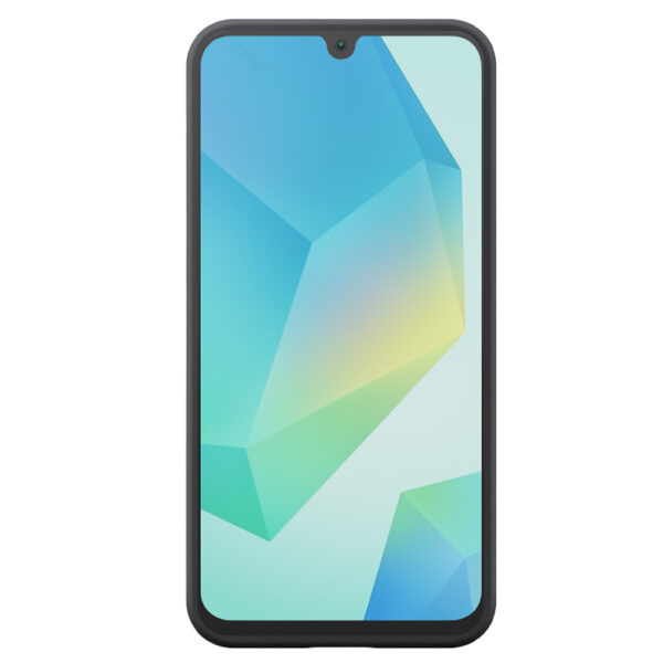 Samsung Galaxy A16 telefoonhoesje siliconen zwart (1)