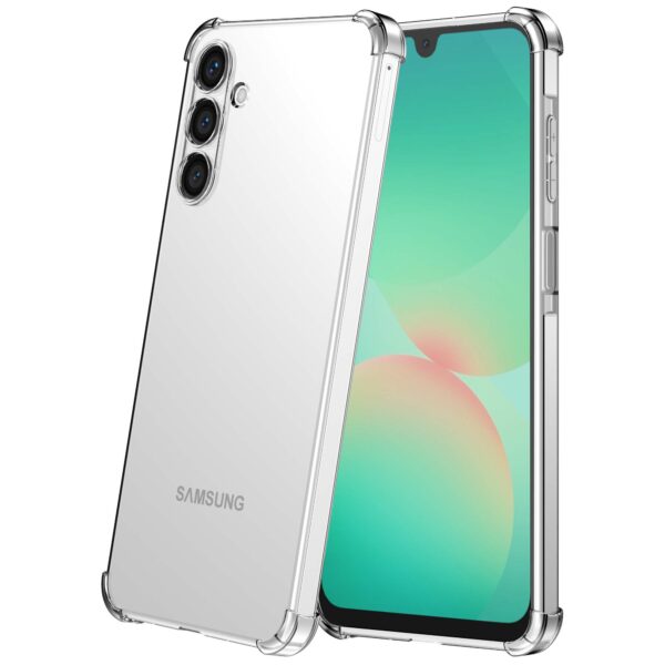 Samsung Galaxy A26 Telefoonhoesje Transparant met Bumper (2)
