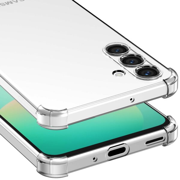 Samsung Galaxy A26 Telefoonhoesje Transparant met Bumper (5)