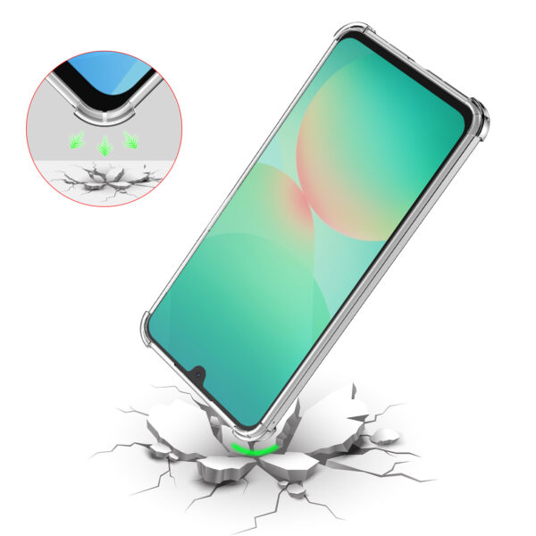 Samsung Galaxy A26 Telefoonhoesje Transparant met Bumper (7)