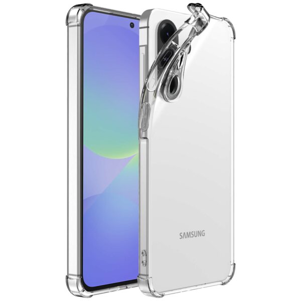 Samsung Galaxy A36_Telefoonhoesje transparant met stootrand Smartphonica (1)