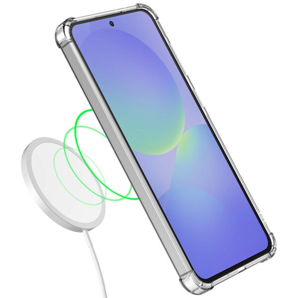 Samsung Galaxy A36_Telefoonhoesje transparant met stootrand Smartphonica (4)