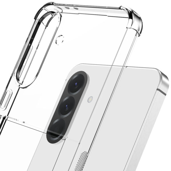 Samsung Galaxy A56 telefoonhoesje met pasjeshouder transparant (4)