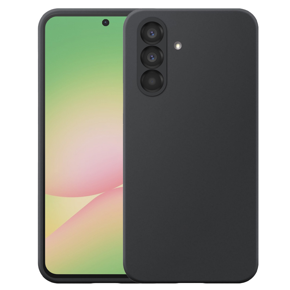 Samsung Galaxy A56 telefoonhoesje siliconen zwart