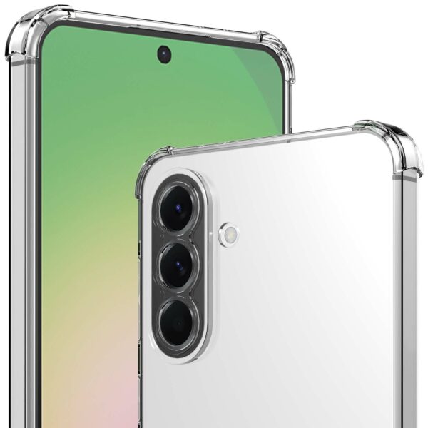 Samsung Galaxy A56_Telefoonhoesje transparant met stootrand Smartphonica (3)