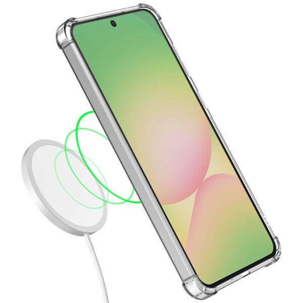 Samsung Galaxy A56_Telefoonhoesje transparant met stootrand Smartphonica (4)