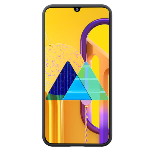 Samsung Galaxy M30S telefoonhoesje siliconen zwart (1)