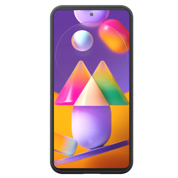 Samsung Galaxy M31S telefoonhoesje siliconen zwart (1)