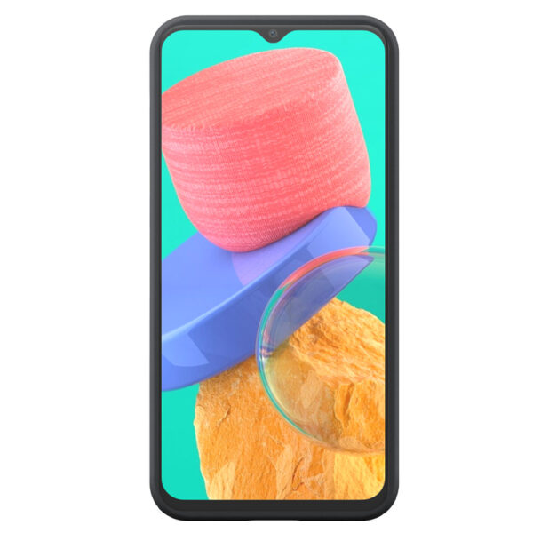Samsung Galaxy M33 telefoonhoesje siliconen zwart (1)
