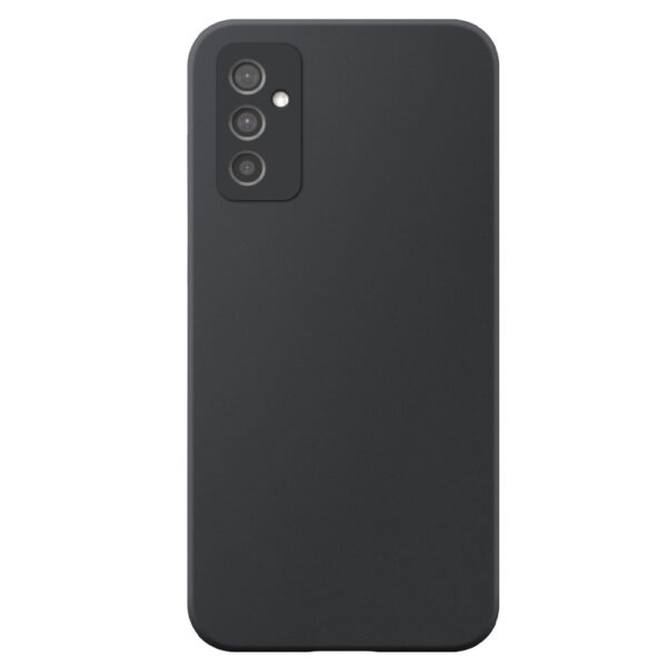 Samsung Galaxy M52 telefoonhoesje siliconen zwart (2)