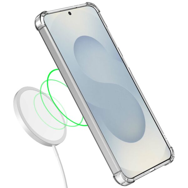 Samsung Galaxy S25 Plus_Telefoonhoesje transparant met stootrand Smartphonica (4)