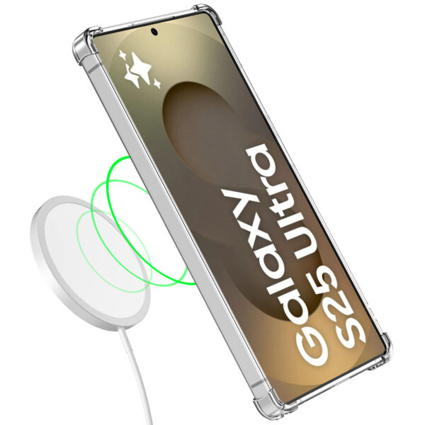 Samsung Galaxy S25 Ultra Telefoonhoesje Transparant met Bumper (4)