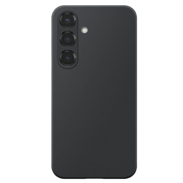 Samsung Galaxy S25 telefoonhoesje siliconen zwart (2)