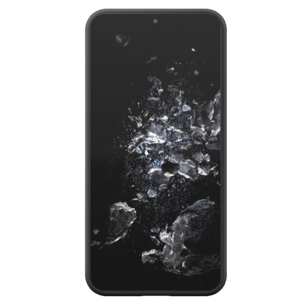 OnePlus 10T telefoonhoesje siliconen zwart (1)