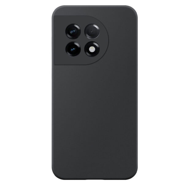 OnePlus 11 telefoonhoesje siliconen zwart (2)