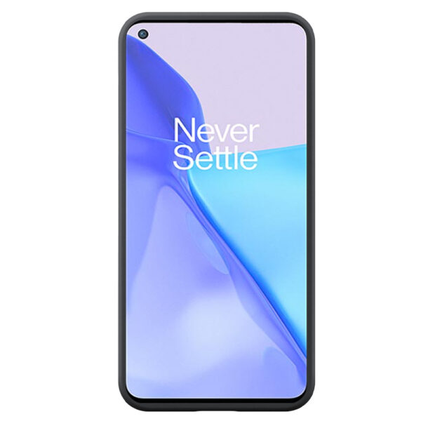 OnePlus 9 telefoonhoesje siliconen zwart (1)
