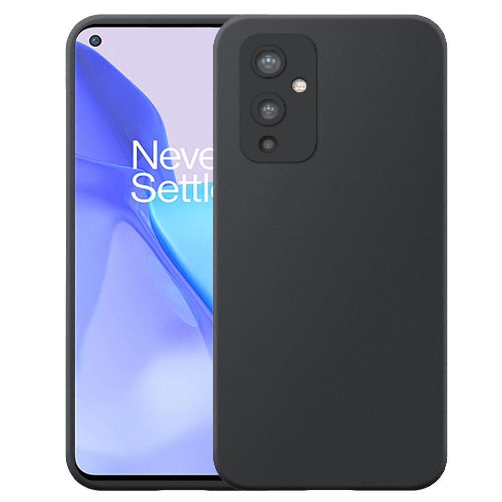 OnePlus 9 telefoonhoesje siliconen zwart