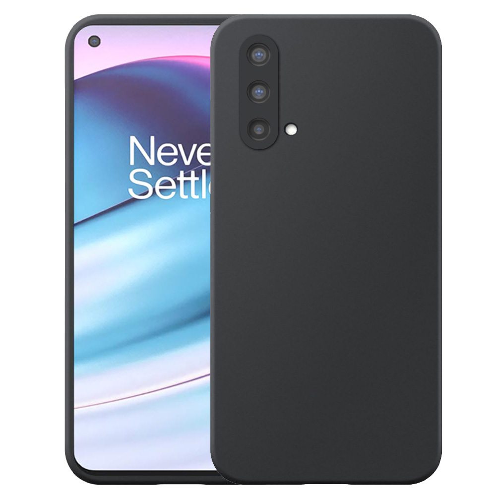 OnePlus NORD CE telefoonhoesje siliconen zwart