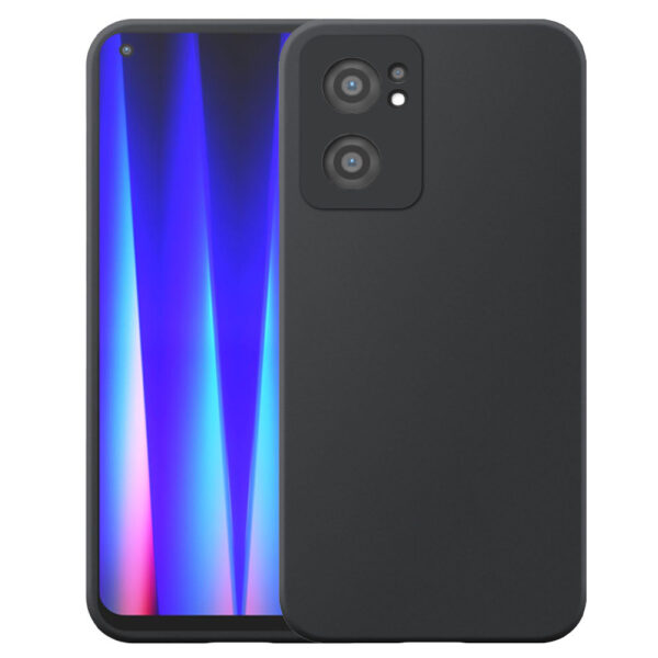 OnePlus NORD CE2 telefoonhoesje siliconen zwart