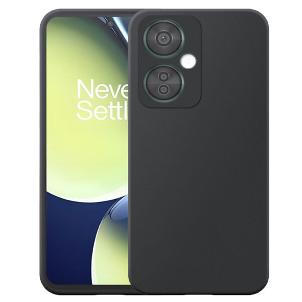 OnePlus NORD CE3 LITE telefoonhoesje siliconen zwart