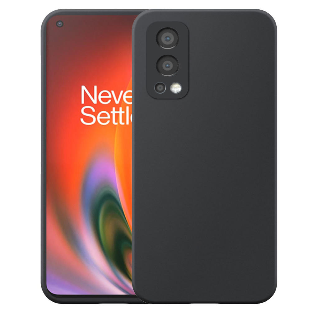 OnePlus Nord 2_telefoonhoesje siliconen zwart