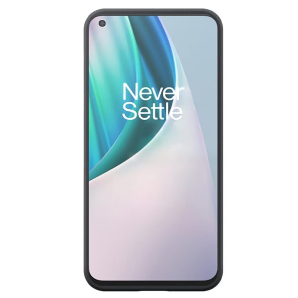 OnePlus Nord N10 5G_telefoonhoesje siliconen zwart (2)