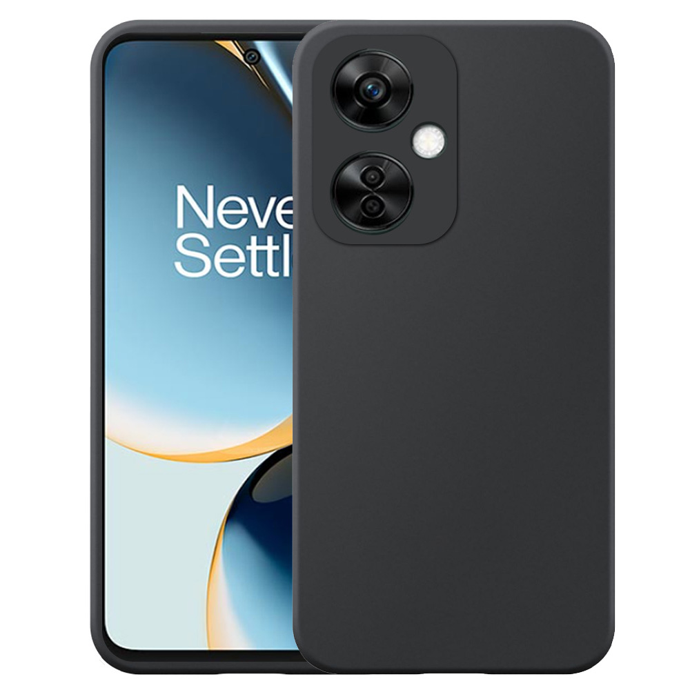 OnePlus Nord N20 telefoonhoesje siliconen zwart