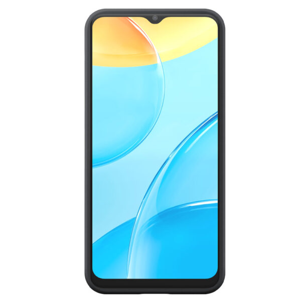 Oppo A15 telefoonhoesje siliconen zwart (1)