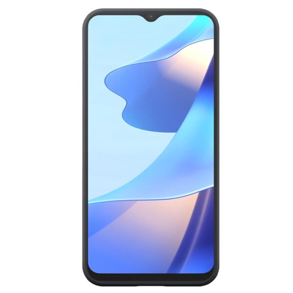 Oppo A15 telefoonhoesje siliconen zwart (2)