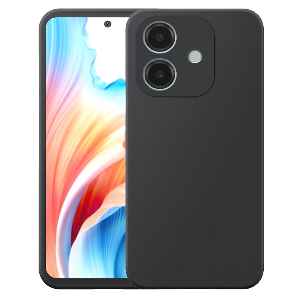 Oppo A2-A79 telefoonhoesje siliconen zwart