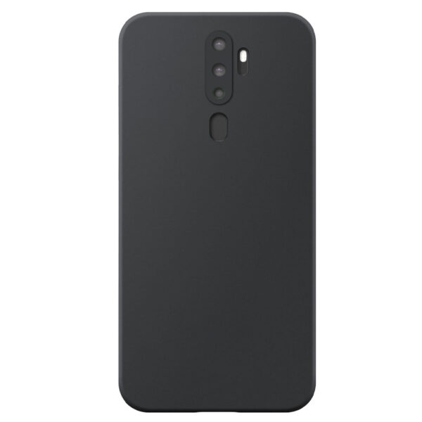 Oppo A5 2020 telefoonhoesje siliconen zwart (2)