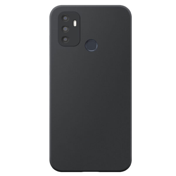 Oppo A53s telefoonhoesje siliconen zwart (2)