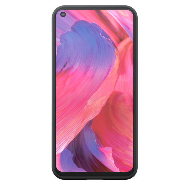 Oppo A54 5G telefoonhoesje siliconen zwart (1)