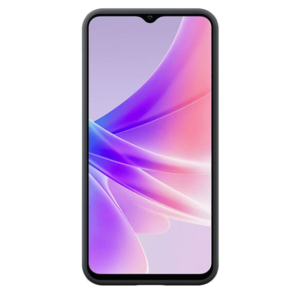 Oppo A57-A77 telefoonhoesje siliconen zwart (1)