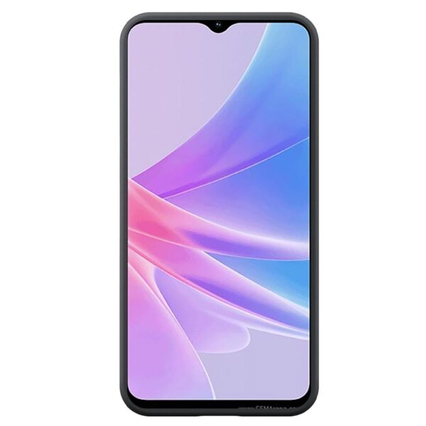 Oppo A54 5G telefoonhoesje siliconen zwart (2)