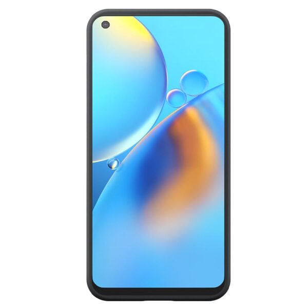 Oppo A73 5G telefoonhoesje siliconen zwart (2)