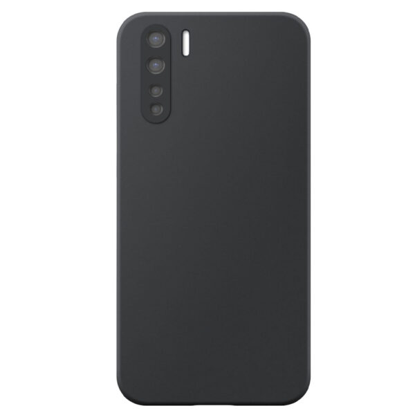 Oppo A91-Reno3 telefoonhoesje siliconen zwart (2)