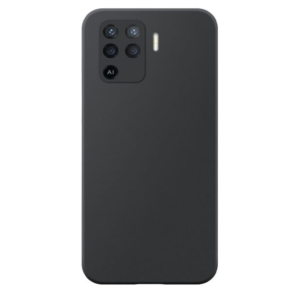 Oppo A94 telefoonhoesje siliconen zwart (2)