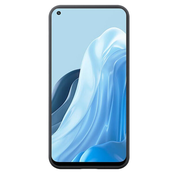 Oppo Find X5 Lite telefoonhoesje siliconen zwart (1)