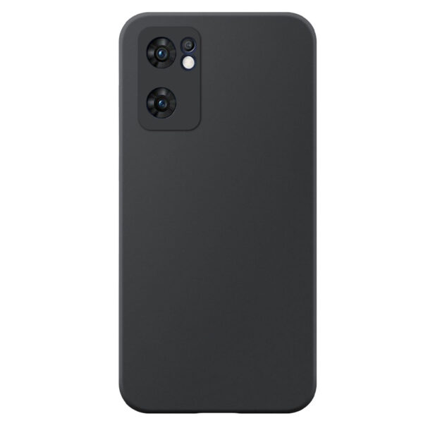 Oppo Find X5 Lite telefoonhoesje siliconen zwart (2)