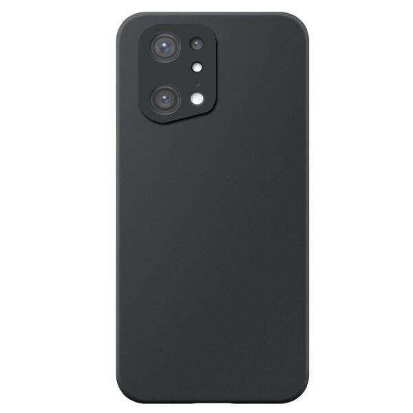 Oppo Find X5 Pro telefoonhoesje siliconen zwart (2)