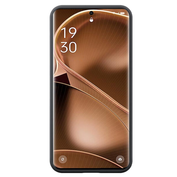 Oppo Find X6 Pro telefoonhoesje siliconen zwart (1)
